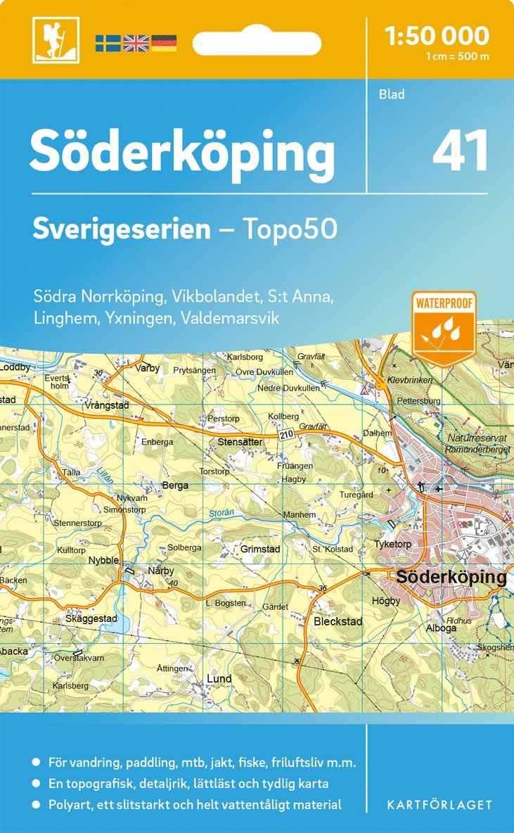 41 Söderköping Sverigeserien Topo50, Övrigt
