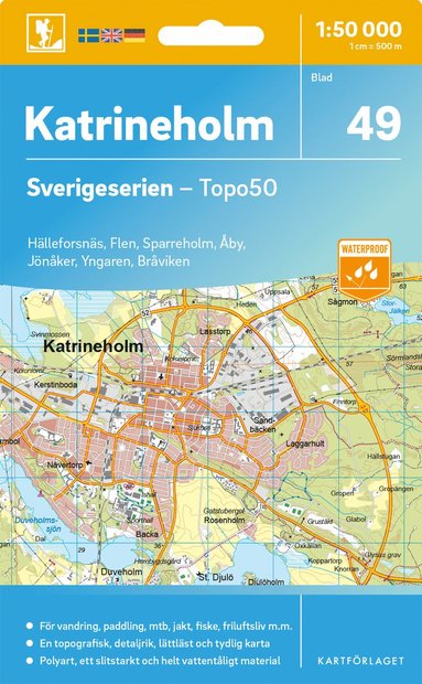 bokomslag 49 Katrineholm Sverigeserien Topo50