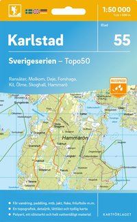 bokomslag 55 Karlstad Sverigeserien Topo50