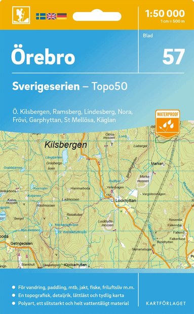 57 Örebro Sverigeserien Topo50, Övrigt