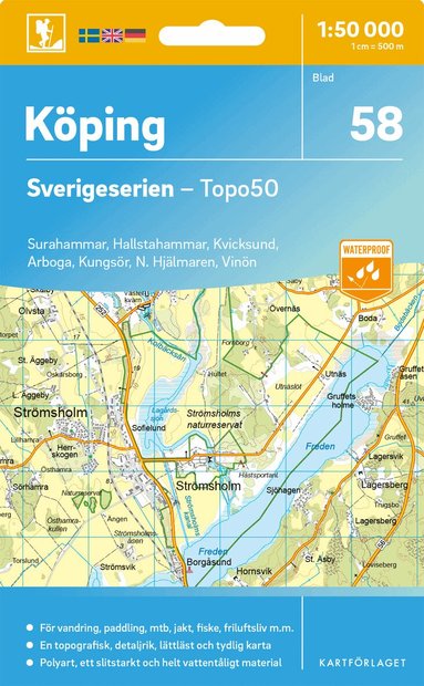 58 Köping Sverigeserien Topo50, Övrigt