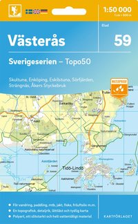 bokomslag 59 Västerås Sverigeserien Topo50