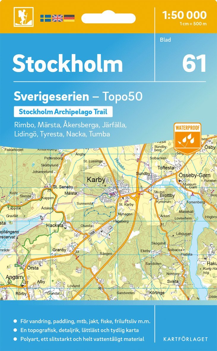 61 Stockholm Sverigeserien Topo50 1