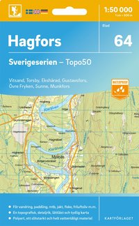 bokomslag 64 Hagfors Sverigeserien Topo50