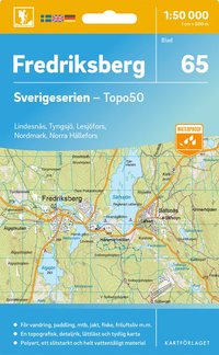 bokomslag 65 Fredriksberg Sverigeserien Topo50