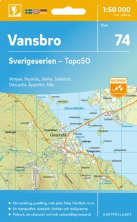 bokomslag 74 Vansbro Sverigeserien Topo50