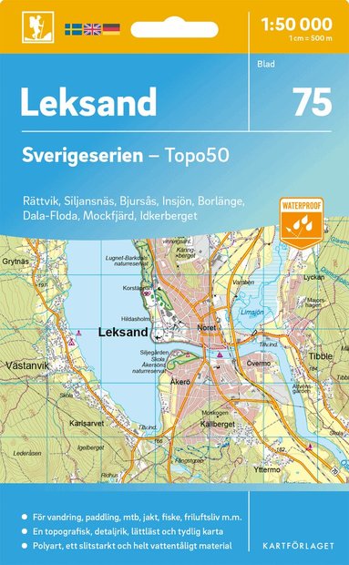 75 Leksand Sverigeserien Topo50, Övrigt