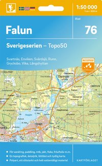 bokomslag 76 Falun Sverigeserien Topo50
