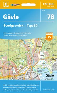 bokomslag 78 Gävle Sverigeserien Topo50