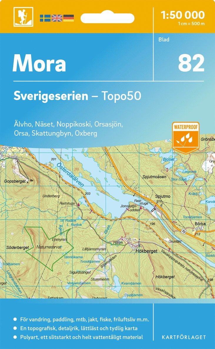 82 Mora Sverigeserien Topo50 1