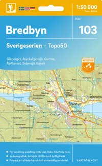 bokomslag 103 Bredbyn Sverigeserien Topo50