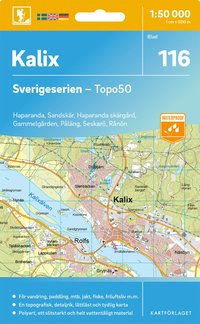 bokomslag 116 Kalix Sverigeserien Topo50