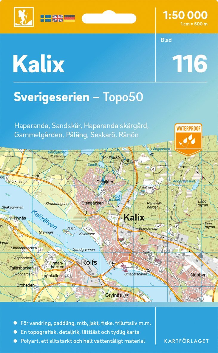 116 Kalix Sverigeserien Topo50 1