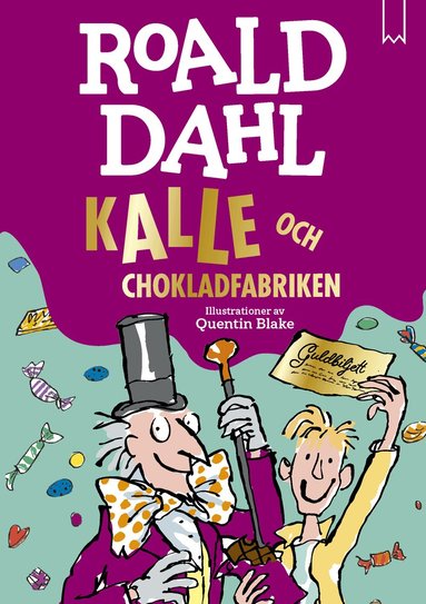 Roald Dahl - Kalle och chokladfabriken, Kartonnage