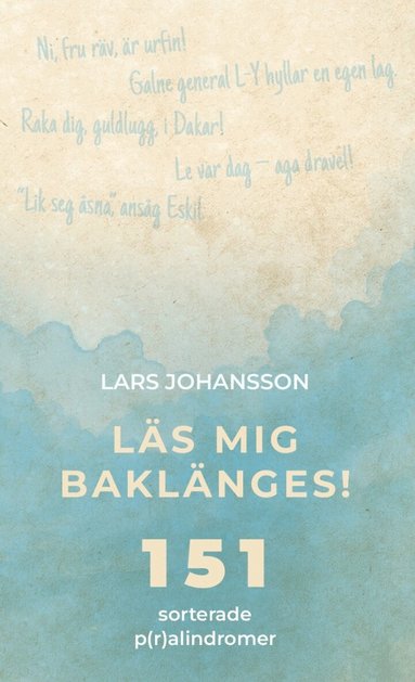 Lars Johansson - Läs mig baklänges!, Pocket