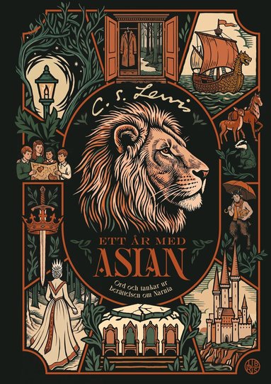 C.S. Lewis - Ett år med Aslan, Inbunden
