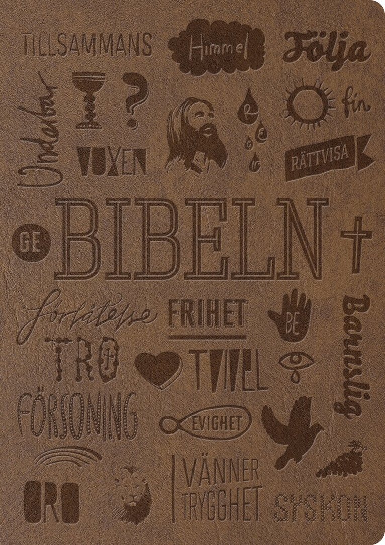 Bibel 2000 Konfirmandutgåva Brun, Inbunden
