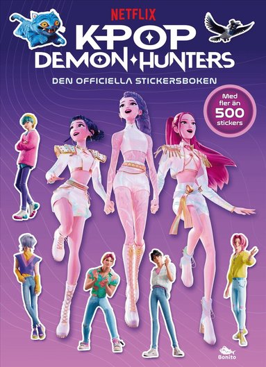 Bonnier Carlsen - Den officiella stickersboken : KPop Demon Hunters, Häftad