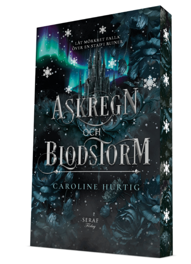 Caroline Hurtig - Askregn och blodstorm, Häftad