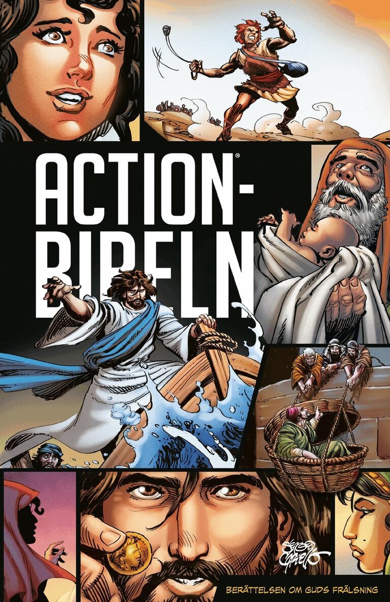 Actionbibeln, Inbunden