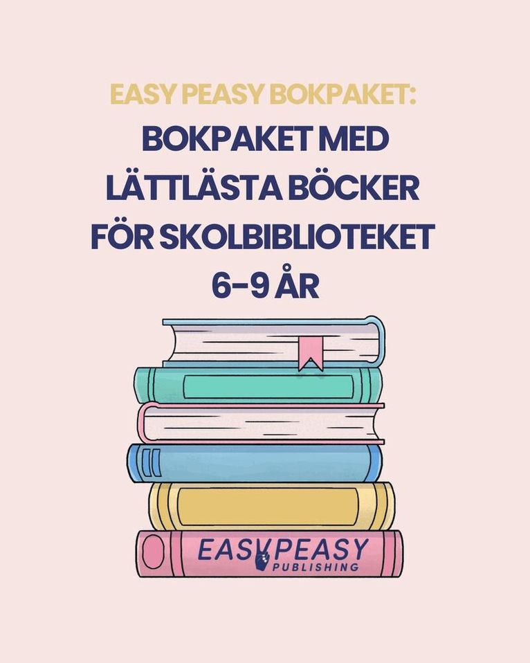 Bokpaket med lättlästa böcker för skolbiblioteket 6-9 år, Inbunden. Tillgänglighet: Lägg i varukorg