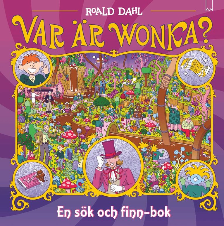 Var är Wonka? En sök och finn-bok, Kartonnage