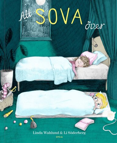 Linda Wahlund - Att sova över, Inbunden