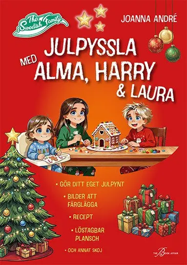 Joanna André - Julpyssla med Alma, Harry & Laura, Häftad