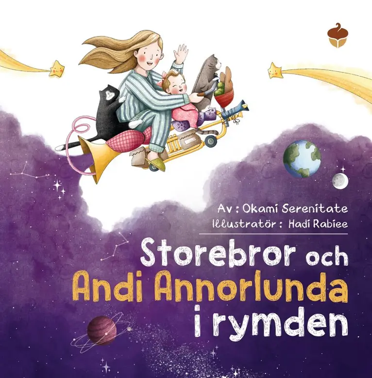Okami Serenitate - Storebror och Andi Annorlunda i rymden, Inbunden. Tillgänglighet: Lägg i varukorg