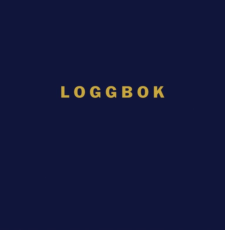 Loggbok, Inbunden