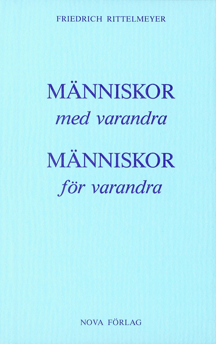 Människor med varandra 1