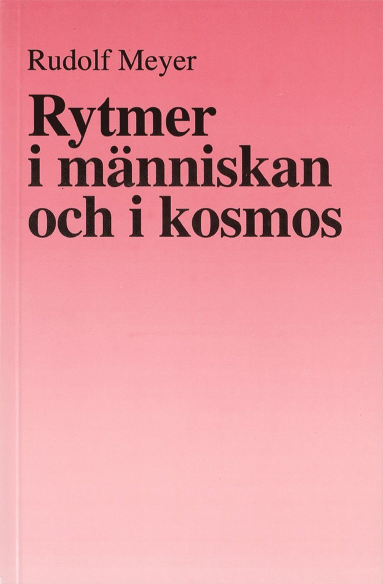 Rytmer i människan och i kosmos 1