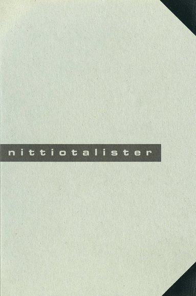 bokomslag Nittiotalister - 15 poeter mitt i 90-talet