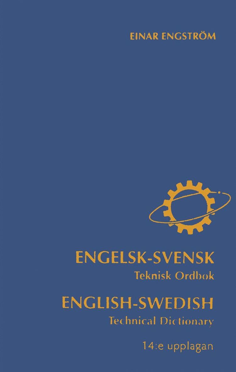 Engelsk-svensk teknisk ordbok 1