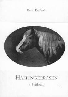 Haflingerrasen i Italien : ursprung - stambok från 1931 1