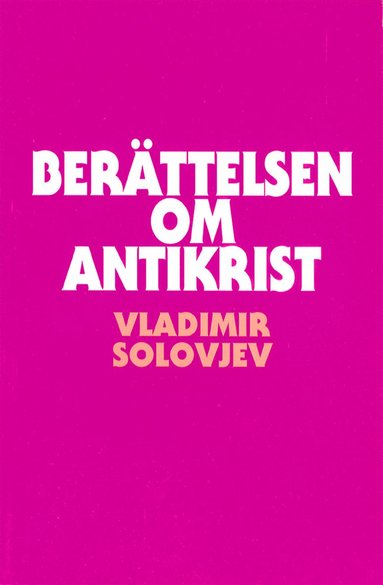 bokomslag Berättelsen om Antikrist