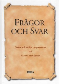 bokomslag Frågor och Svar - Första och andra supplementet till...
