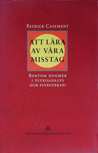 bokomslag Att lära av våra misstag