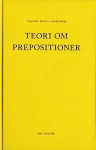 bokomslag Teori om prepositioner