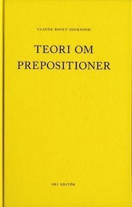 bokomslag Teori om prepositioner