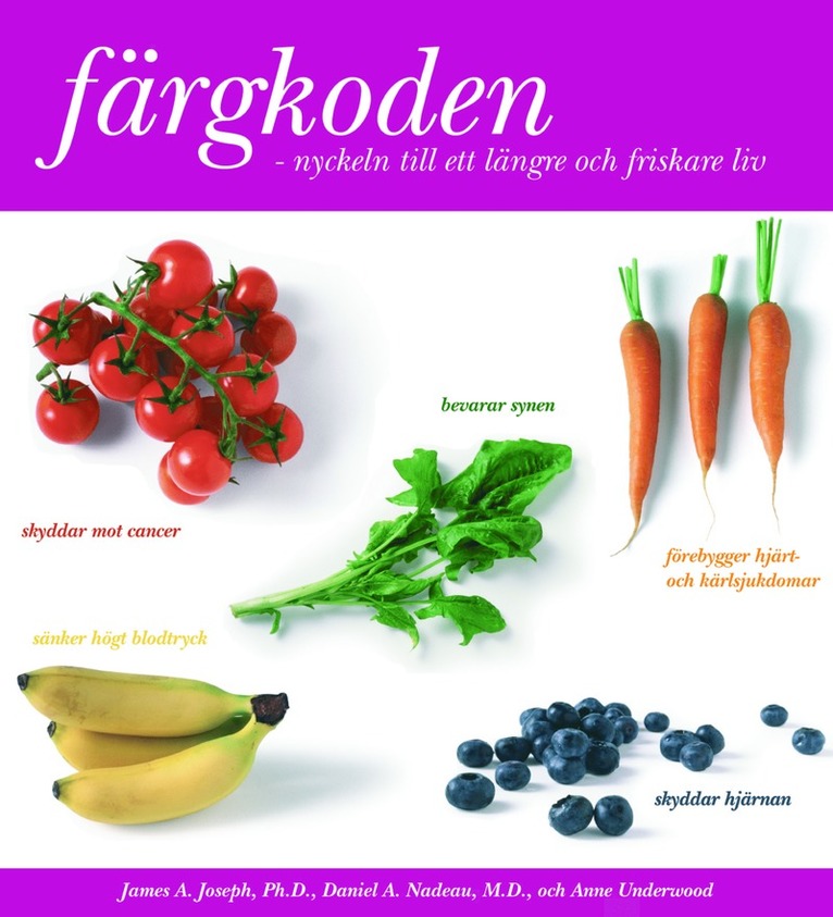 James A Joseph, Daniel A Nadeau, Anne Underwood - Färgkoden : nyckeln till ett längre och friskare liv, Inbunden