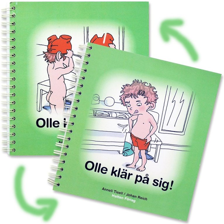 Olle klär på sig! : en bok om rätt plagg på rätt plats? 1 & 2 1