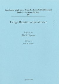 bokomslag Heliga Birgittas originaltexter