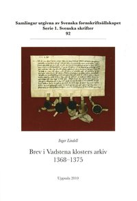 bokomslag Brev i Vadstena klosters arkiv 1368-1375