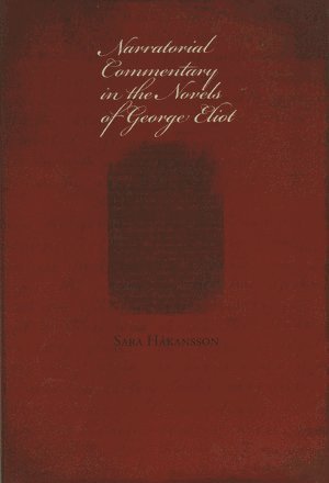 Narratorial Commentary in the Novels of George Eliot 1