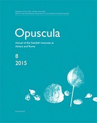 Opuscula 8 | 2015 1