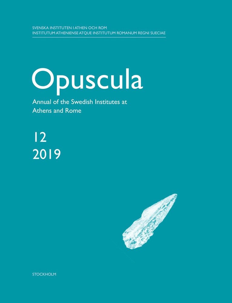 Opuscula 12 | 2019 1