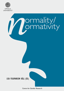 bokomslag Normality/normativity