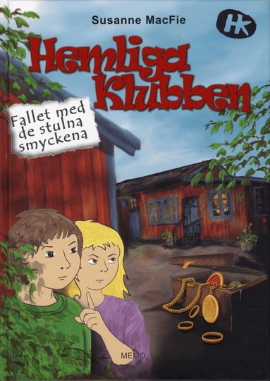 Susanne MacFie - Hemliga klubben. Fallet med de stulna smyckena, Kartonnage