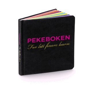 Pekeboken for litt finere barn, Kartonnage